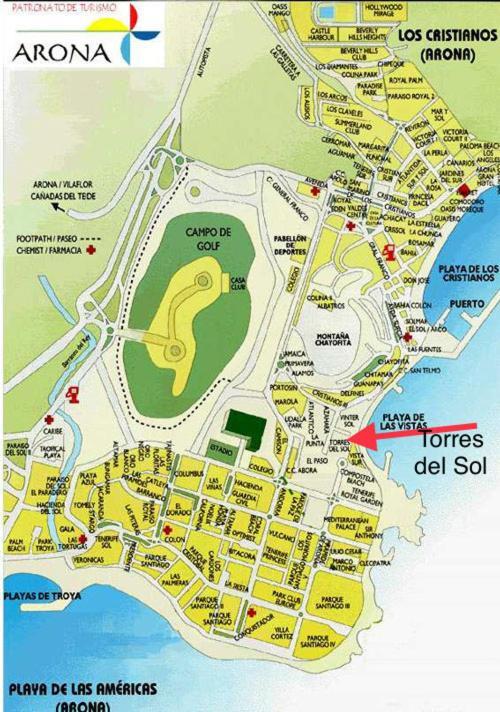 Torres del Sol Playa de las Americas (Tenerife) Exterior foto